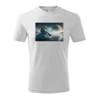 Tričko s potlačou: Rybár v prírode | bkstudio.sk | Bratislava