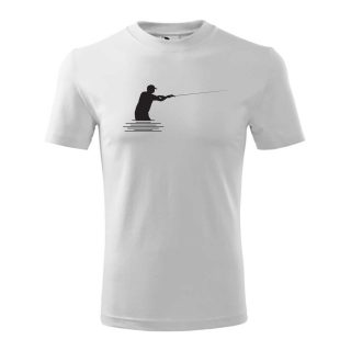 Tričko s potlačou: Rybár v prírode | bkstudio.sk | Bratislava