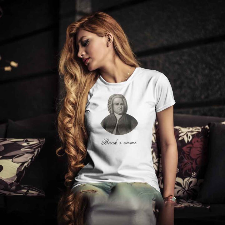 Tričko Bach s vami | bkstudio.sk