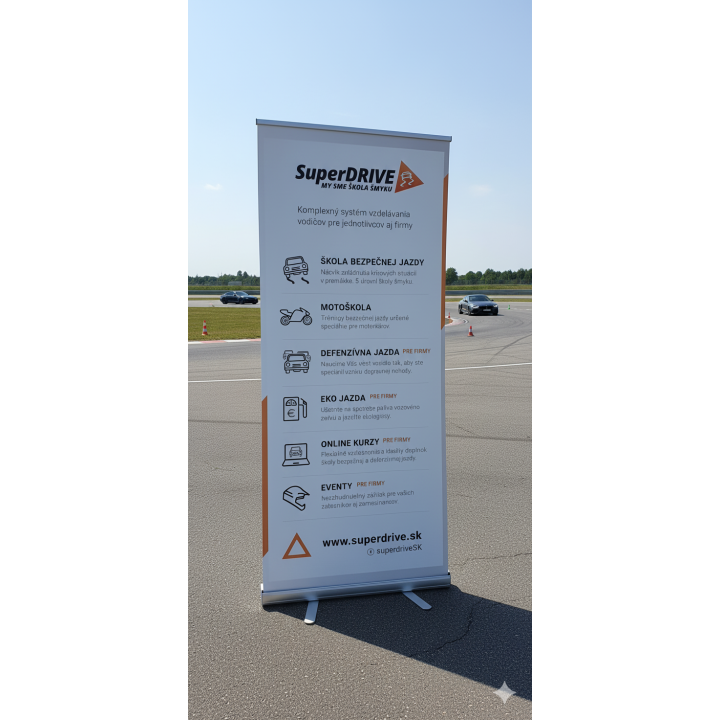 Výroba rollupov v Bratislave. Expresné dodanie | bkstudio.sk