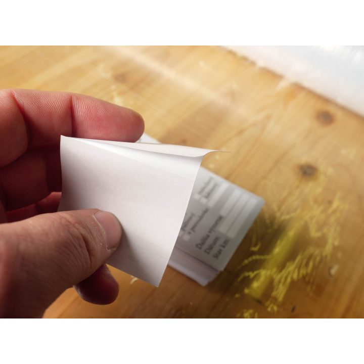 Nálepka na výmenu oleja s logom | Profesionálne štítky pre autoservis