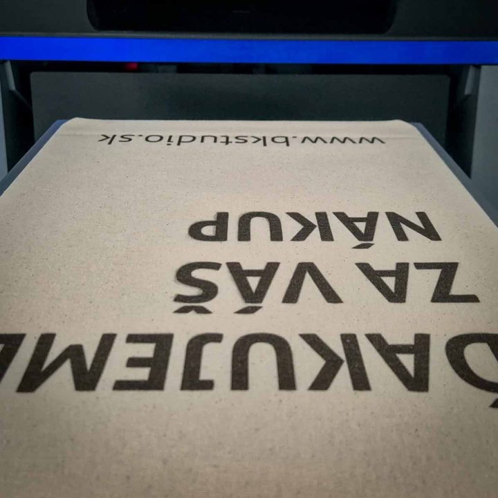 Bavlnená taška s možnosťou potlače Standard | bkstudio.sk