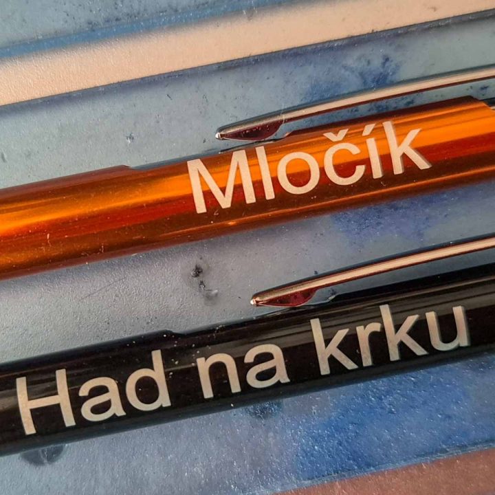 Hliníkové pero Ascot s gravírovaním v cene | bkstudio.sk